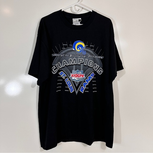 Vintage Puma Super Bowl XXXIV T-Shirt - Picture 1 of 8